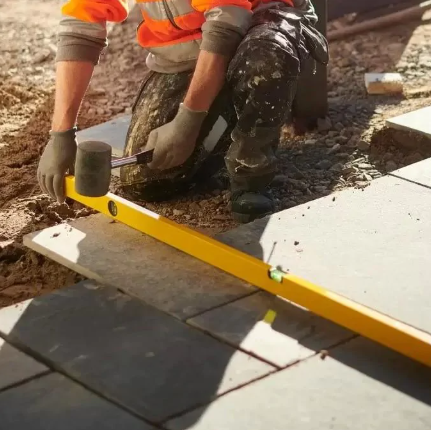 Laying Paving