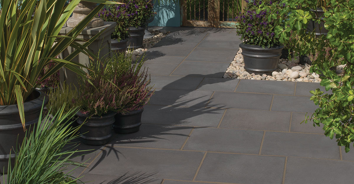 Grey Agend Riven ECO paving